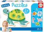 Educa Baby puzzle Tengeri élőlények Educa 5-ábra 24 hó-tól (19951)