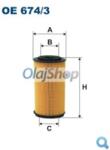 FILTRON Olajszűrő (OE 674/3) (OE674/3)