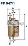 FILTRON Üzemanyagszűrő (PP 947/1) (PP947/1)