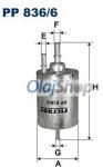 FILTRON Üzemanyagszűrő (PP 836/6) (PP836/6)