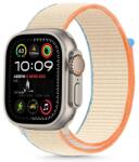 Tech-Protect TP2044 Tech-Protect Nylon Apple Watch 6 / 7 / 8 / 9 / 10 / SE (40/41/42mm) óraszíj, Krém színű (TP2044)