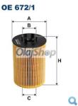 FILTRON Olajszűrő (OE 672/1) (OE672/1)