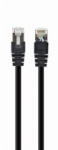 Gembird PATCH CORD S/FTP GEMBIRD Cat6a, LSZH, cupru, 0.25 m, negru, AWG27, dublu ecranat "PP6A-LSZHCU-BK-0.25M (RY-PP6A-LSZHCU-BK-0.25M)
