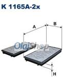 FILTRON Utastérszűrő (K 1165A-2X) (K1165A-2X)