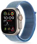 Tech-Protect TP2042 Tech-Protect Nylon Apple Watch 6 / 7 / 8 / 9 / 10 / SE / ULTRA 1 / 2 (44/45/46/49mm) óraszíj, Baba kék (TP2042)