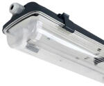  FIXTURE T8 lámpatest por-páramentes 2 db 150 cm-es LED fénycsőhöz, fekete (LS-FXT150-2)