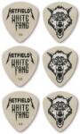 Dunlop James Hetfield White Fang Custom Flow Pick 1.00 6 Pack