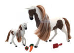 Wiky Ló figura + kiscsikóval 18cm (többféle) 1 szett (282007)