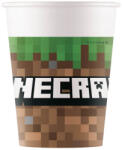 Procos Party pohár Minecraft 200ml 8db papír (335442)