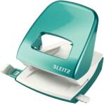 Leitz Perforator de birou, metalic, 30 coli, turcoaz, LEITZ WOW 5008 (LZ50081051)