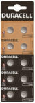 Duracell Alkáli GOMBELEMEK Duracell LR44 1, 5V 10 db-os buborékfólia (DURBAT1335A)
