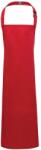 Premier Workwear Gyermek főzőkötény - Piros | 43 x 53 cm (3-6 éves) (PR149-1000227003)