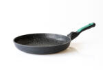 Baf Serpenyő Baf gigant new line Granit 28 cm zöld fogantyú fedővel indukciós serpenyő