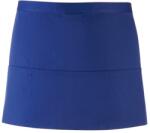 Premier Workwear Rövid pincérkötény zsebekkel - Királykék (PR155-1000143264)