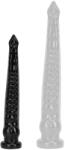 Deepleasure Piov Dildo S - prémium fekete 43x6 cm-es intim játék