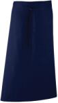 Premier Workwear Derékig érő hosszú kötény zsebbel - Sötétkék (PR158-1000143298)