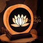  Himalája Sólámpa - LÓTUSZVIRÁG MINI korong forma (SLKM-LOT)