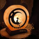  Himalája Sólámpa - HOLD MINI korong forma (SLKM-HOLD)