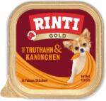 RINTI Gold mit Truthahn&Kaninchen mini 100g (pulyka, nyúl)