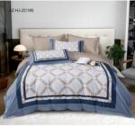 Luna ágynemű garnitúra 7 részes 5D kék-bézs - isinwheel