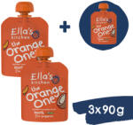 Ella's Kitchen 2+1 INGYEN: Ella's Kitchen BIO ORANGE ONE gyümölcspüré mangóval (90 g)