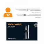 Fiskars All Steel Steak evőeszköz készlet, 24 db-os (1027505) (1027505)