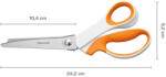Fiskars cikk-cakk olló SoftGrip (1070024) (1070024)