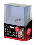  Ultra Pro toploader kemény tok 3" x 4" Super Thick színtelen 120pt - doboz (10 db)