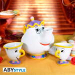 Abysse Corp Ceainic Mrs. Potts si Două Căni de Ceai Chip