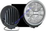 WESEM ! ! ! ÚJDONSÁG! ! ! - FERVOR full LED távfényszóró egyedi LED helyzetjelzővel, NAGY (220mm) kerek, (25-ös referencia szám - max. 4db/autó), 12-24V, fogyasztás: 27W+3W, átm. : 220mm vast. : 87mm - LUM1