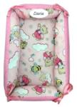 Deseda Reductor personalizat bebe nest deseda ursi cu albine pe roz