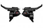 Shimano Комплект команди с лостове Shimano ST-EF41 3x7ск