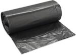  Szemeteszsák 160 liter 80 x 120 cm 22 mikron 10 db/tekercs Extra fekete (48003)