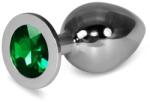 Lovetoy Dop anal Diamant verde Classic Metal 10x4cm