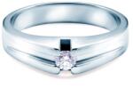 SAVICKI Inel de logodnă SAVICKI: aur alb, diamant - savicki - 5 447,00 RON