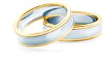 SAVICKI Verighete: aur bicolor, plate, 5 mm - savicki - 12 250,00 RON