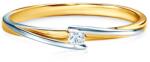 SAVICKI Inel de logodnă SAVICKI: aur bicolor, diamant - savicki - 3 798,00 RON