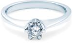 SAVICKI Inel de logodnă SAVICKI: aur alb, diamant - savicki - 7 436,00 RON