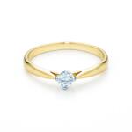 SAVICKI Inel de logodnă SAVICKI: aur bicolor, cu diamant - savicki - 4 348,00 RON