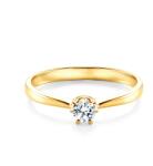 SAVICKI Inel de logodnă SAVICKI: aur, diamant - savicki - 4 987,00 RON