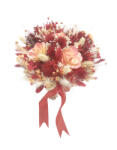 Eventissimi® Buchet de Flori Eventissimi - Plante Uscate, Multicolor, Rosu Galben (BF-054)