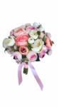 Eventissimi® Buchet de Flori EVENTISSIMI - 17 Bujori, Roz Alb (BF-050)