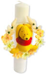 Eventissimi® Lumanare botez, 30 cm, Winnie the pooh, Eventissimi, alb galben (LB-012)