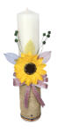 Eventissimi® Lumanare nunta sau botez traditionala, handmade by EVENTISSIMI (LN-032)