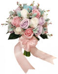 Eventissimi® Buchet de Flori EVENTISSIMI - 27 de Trandafiri, Multicolor (BF-020)