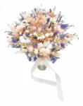Eventissimi® Buchet de Flori Eventissimi - Plante Uscate, Multicolor, predominant somon (BF-058)