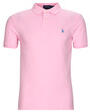 Ralph Lauren Rövid ujjú galléros pólók POLO AJUSTE SLIM FIT EN COTON BASIC MESH Rózsaszín EU XS