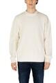 Calvin Klein Pulóverek LINEAR J30J326193 Fehér EU XL