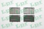LPR set placute frana, frana disc LPR 05P161 (05P161)