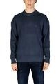 Calvin Klein Pulóverek LINEAR J30J326193 Kék EU XL